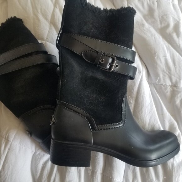 Coach shearling boots - Picture 1 of 3